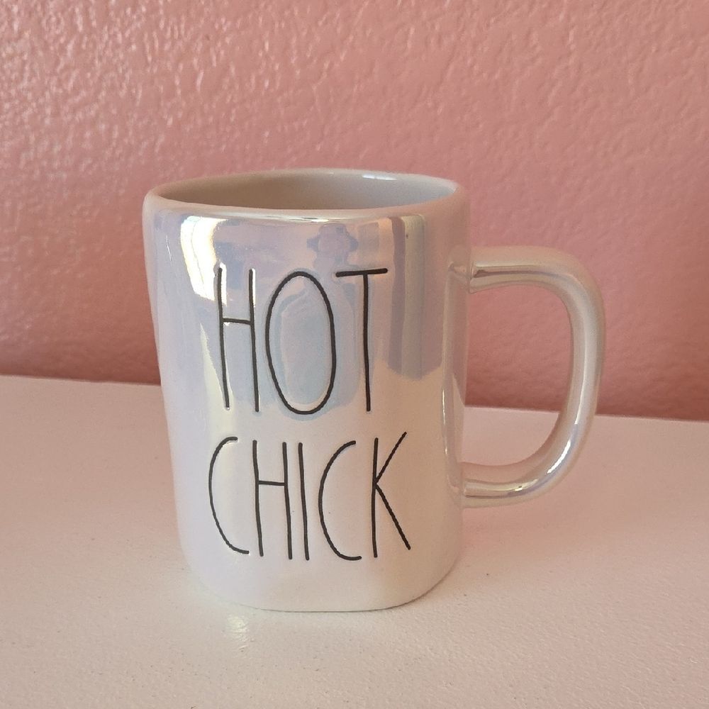 Rae Dunn Irridescent Hot Chick Coffee Mug